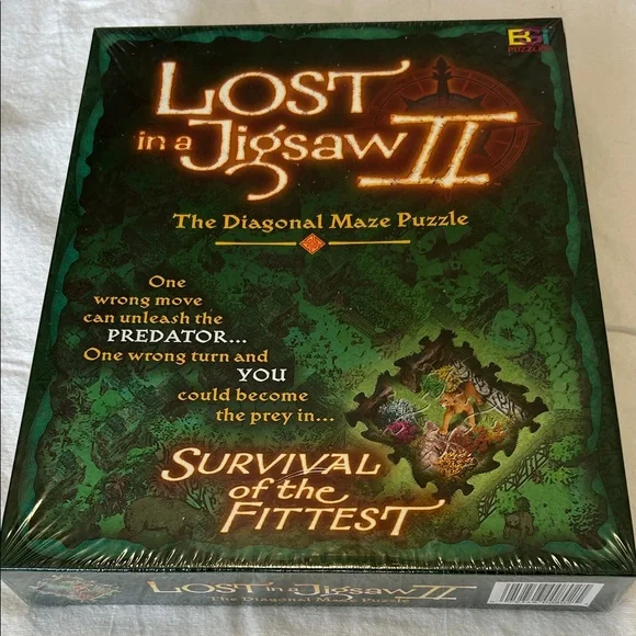 Lost in a Jigsaw II: Survival of the Fittest Puzzle - Green - Picture 1 of 2